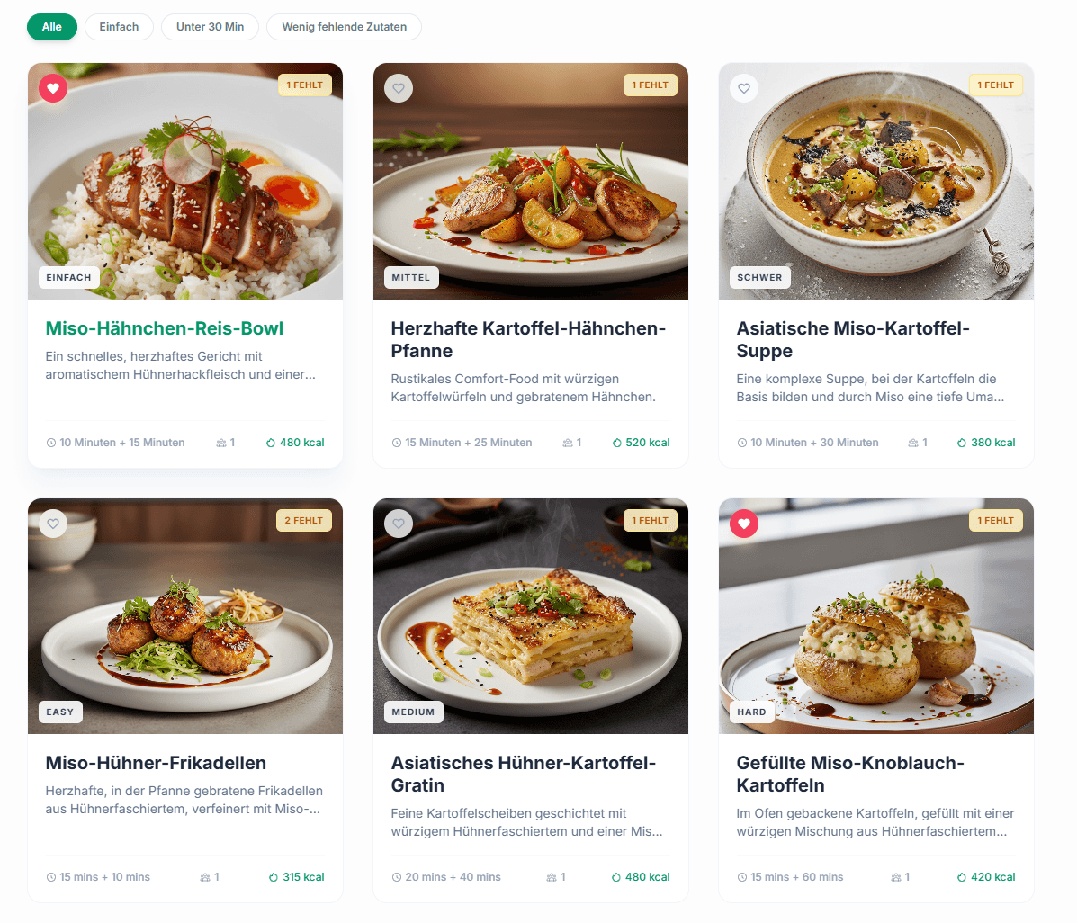 PantryChef — Rezeptsuche